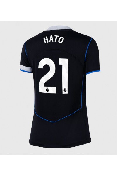 Chelsea Jorrel Hato #21 Jalkapallovaatteet Naisten Kolmaspaita 2025-26 Lyhythihainen Chelsea Jorrel Hato #21 Jalkapallovaatteet Naisten Kolmaspaita 2025-26 Lyhythihainen